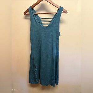 Toad&Co Teal Tank Dress